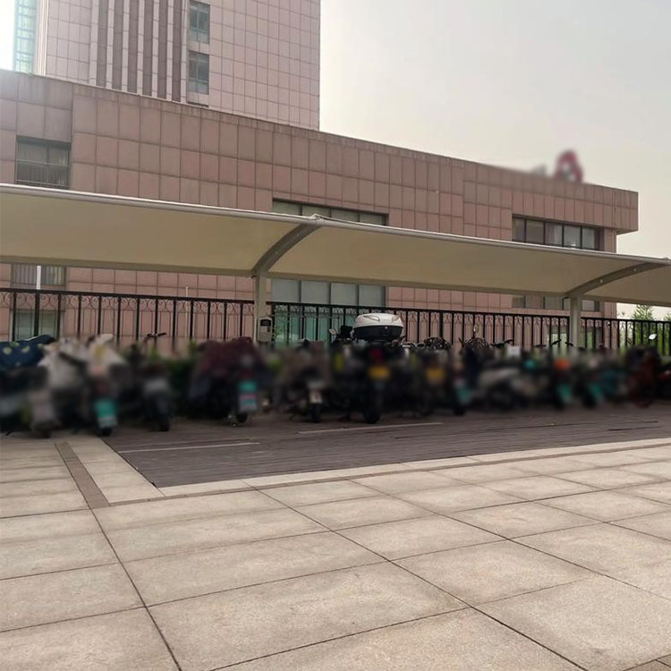 漯河膜结构电动车棚