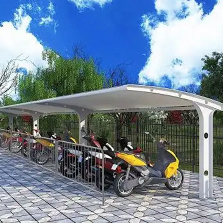 漯河膜结构电动车棚